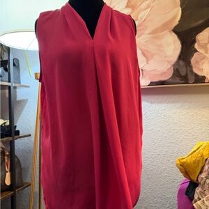 Versona large Sleeveless Pink Blouse